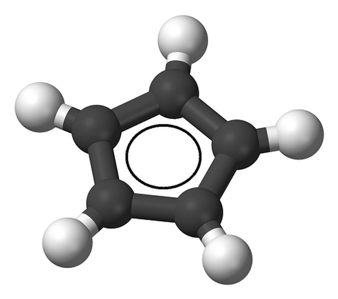 aromatic cyclopentadienyl anion