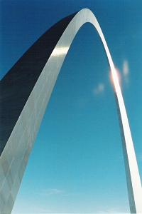 Gateway Arch (304 Stainless Steel) - Wikimedia Commons GNU Free Documentation License Version 1.2 by Rdikeman