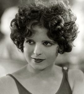 The beautiful actress, Clara Bow. - Image PD Wikimedia Commons