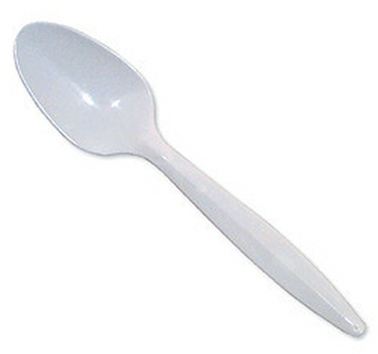 Tongue stuck to a silver spoon