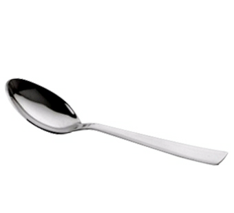Tongue stuck to a silver spoon