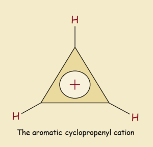 aromatic cyclopropenyl cation