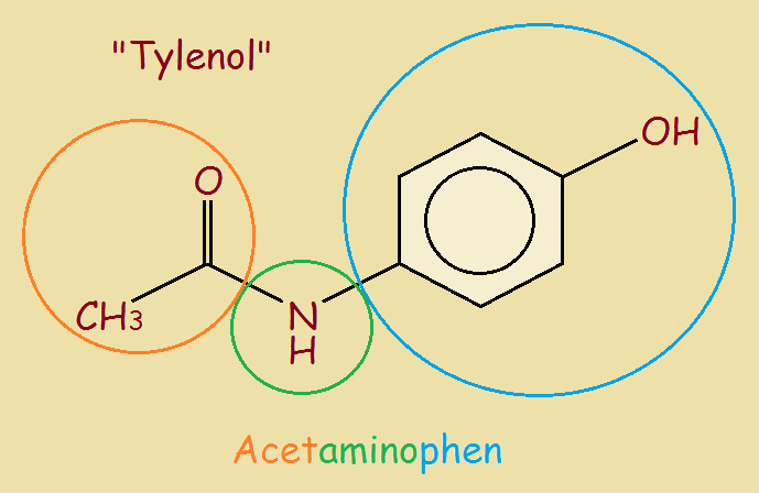 chemical formula tylenol