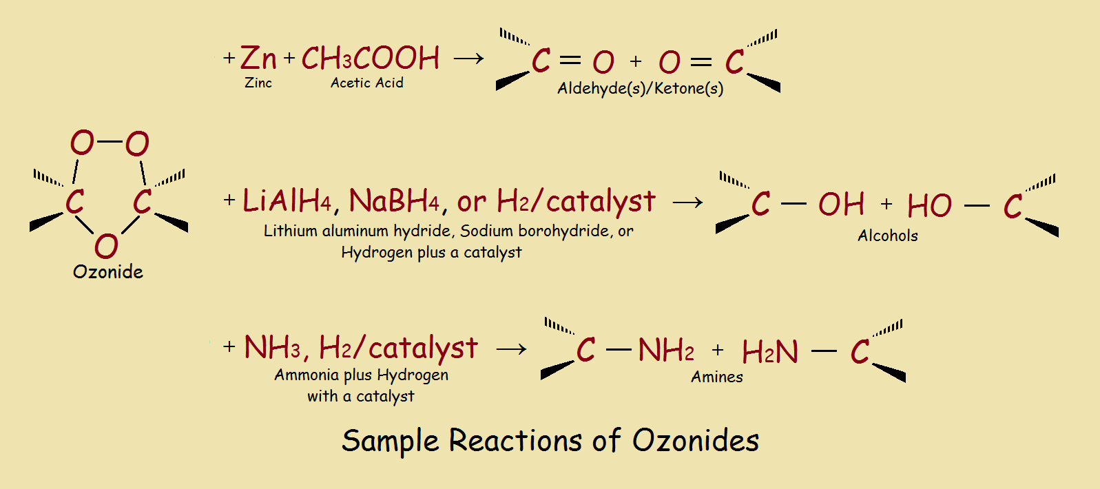 sample reactions