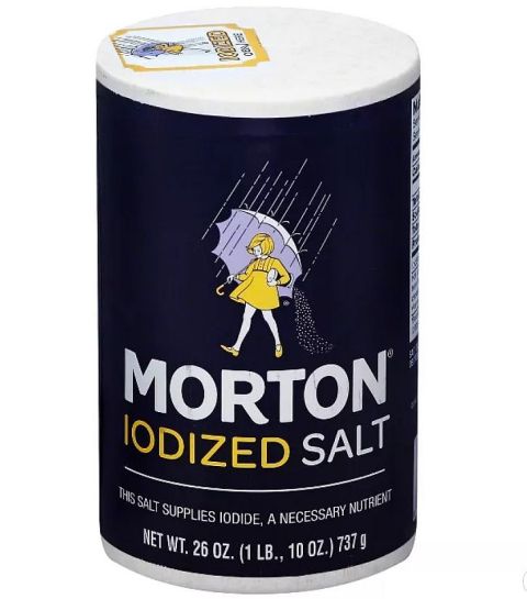 Morton's Iodized Salt